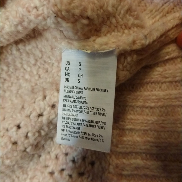 AE Sweater - Light Pink - Picture 5 of 6